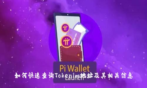如何快速查询Tokenim地址及其相关信息